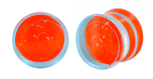 Pendiente de madera en espiral de cristal, Piercing de Metal de buena calidad, tapón para oreja, clip para nariz, pinza para labio, calibrador de oreja - Product Image 5