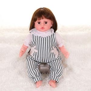 Vente en gros 45cm fonctions musique parler poupées fille décorative poupée enfant jouet en peluche populaire silicone poupée bébé <span class=keywords><strong>Reborn</strong></span> pour filles enfants - Product Image 5