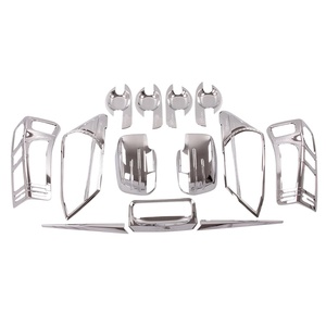 Fundas para Automóviles Dmax, Kit Completo Cromado, Cubierta para Espejos Retrovisores, Cubierta para Faros Delanteros y Traseros, Otros Accesorios Exteriores - Product Image 1
