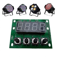 Carte mère Par Light 18/54/24 LED à quatre yeux, accessoire universel d'éclairage de scène, réparation de circuit imprimé 110V-220V IP Couleur