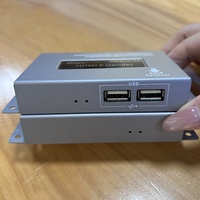 DTECH DT-7054A(AM) pemancar & penerima Video Full HD 1080P, dengan HDMI IR, KVM Extender Over Cat5e/6 hingga 150m