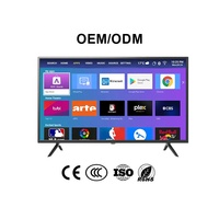 Fabrieks prijs HDTV Smart TV 55 inch Ultra HD LED LCD TV 4K 24 32 43 50 inch televisie voor hotel