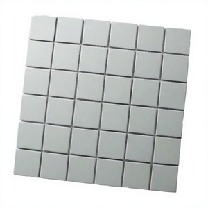 Carreaux de mosaïque carrés en porcelaine à motif graphique, épaisseur 6 mm, directement de l'usine, pour murs intérieurs de cuisine, style métro et salles de bain - Product Image 1