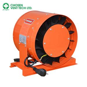 Ventilador de conducto silencioso de 10 pulgadas para sala de estar, conducto de plástico centrífugo de alta calidad - Product Image 5