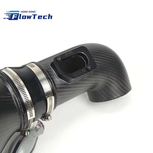 ระบบไอดีคาร์บอนไฟเบอร์แบบแห้ง FlowTech Pre-Preg สำหรับ BMW F80 M3 F82 F83 M4 F87 M2 Competition S55 3.0T - Product Image 5