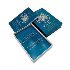 Lectures psychiques positives quotidiennes imprimées personnalisées de haute qualité Affirmation cartes à jouer Instruction de couture de selle pour la famille - Product Image 3