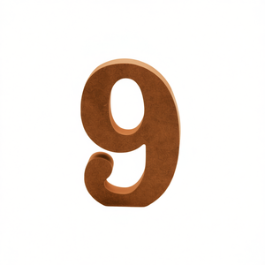 Lettera Decorativa Ilan 9x15cm per Decorazioni Casa - Product Image 2