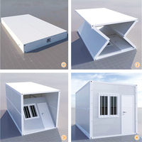 Bureaux et Logements Modulaires Préfabriqués pour Chantier de Construction Conteneur Pliable