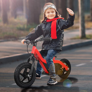 Dernier modèle 2026 de vélo d'équilibre électrique pour enfants, type voiture à pousser, <span class=keywords><strong>avec</strong></span> fourche en aluminium et <span class=keywords><strong>panier</strong></span> en plastique, à pédales classiques - Product Image 4