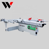Scie à panneaux horizontale professionnelle WFSEN avec système de commande numérique, haute précision pour la découpe du bois en usine