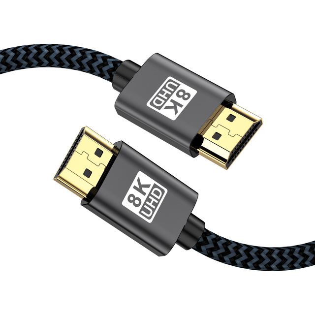 8K 60hz 4K 120Hz Gold Plated HDMI to HDMI Cable TV Video Wire Kabel 3D 1M 2M 3M 5M Cabo HDMI Cable
