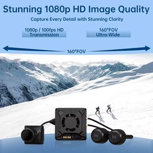 ชุดอุปกรณ์ CADDX Walksnail <span class=keywords><strong>Avatar</strong></span> GT 2W VTX Gyroflow 1080P 100fps เสาอากาศคู่ ระบบมองเห็นกลางคืน Starvis <span class=keywords><strong>II</strong></span> เซ็นเซอร์ ระยะไกล สำหรับโดรน FPV - Product Image 3