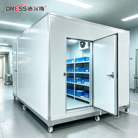 Congélateur mobile monobloc pour événements, machine de congélation pour chambre froide, réfrigérateur pour entrepôt frigorifique professionnel, prêt à l'emploi