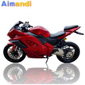 Скорость 160 км/ч 8000 Вт двигатель высокой мощности одиночный электрический мотоцикл 72 В напряжение 120A литиевая батарея с ABS Brembo тормоз - Product Image 3