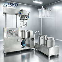 Homogénéisateur émulsifiant sous vide ESKO pour le mélange de liquides cosmétiques (toniques, essences)