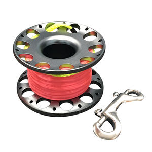 Özel Logo alüminyum alaşımlı 15M 30M parmak makarası dalış makara, dalış ekipmanları parmak Spool. - Product Image 2