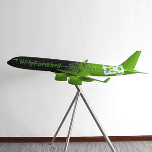 Modelo de Avión de Pasajeros Grande A340 de 1.2 m, Avión Artístico de Fibra de Vidrio con Logotipo Personalizado para Empresas, Envío a Todo el Mundo - Product Image 5
