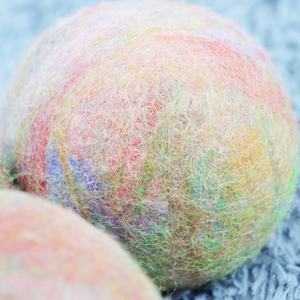 Bolas de Secadora Hechas a Mano, Ecológicas, 100% Lana, 40G, Colores Mezclados, para Secado de Ropa Reutilizable y Reducción de Arrugas - Product Image 3