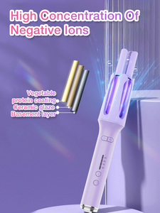 Rizador de Pelo Automático Profesional de Cerámica de Última Generación 2026, Calentamiento PTC, LED, Portátil, Cuatro Ajustes, <span class=keywords><strong>GENAI</strong></span> - Product Image 3