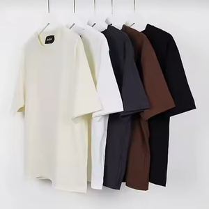 180 350 grammi di alta qualità stampa di T-Shirt personalizzata oversize stampa logo DTG cotone da <span class=keywords><strong>uomo</strong></span> in bianco T-Shirt produzione abbigliamento - Product Image 1