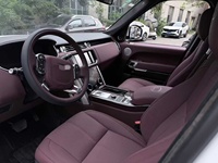 Hochwertige Maßgefertigte Wasserdichte PU-Leder Sport Luxus Autositzbezüge für Range Rover mit NAPPA-Textur