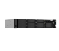 NAS 12-Bay kandang nas rackmount terbaik untuk TS-1264U-RP-8GB rumah