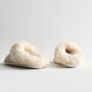 <span class=keywords><strong>Pantofole</strong></span> da donna in schiuma di memoria sfocata <span class=keywords><strong>con</strong></span> fodera in pelliccia sintetica spessa <span class=keywords><strong>pantofole</strong></span> da mulo ricamate <span class=keywords><strong>con</strong></span> salsiccia - Product Image 3