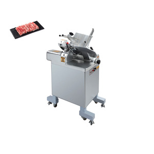 Commercial and Restaurant Use YQR320 Type Vertical <b>Meat</b> Slicer <b>Machine</b> New 220v Voltage for Frozen Food Vegetables <b>Cutting</b> - Product Image 2