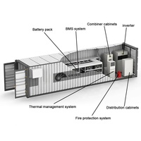 ORIGO baterai Lifepo4, baterai surya sistem penyimpanan energi industri komersial baterai tegangan tinggi 215kWh 230kWh 265 kWh 1MW