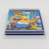 Protecteur acrylique transparent de vitrine pour Sony Playstation DVD (WII, GAMECUBE, PS2, XBOX, XBOX360)