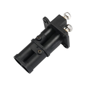 ヘビーデューティー2極ナイロンハウジング真鍮銀メッキ高電流マイニングプラグジャンプスタートコネクタ（機械式充電用） - Product Image 5