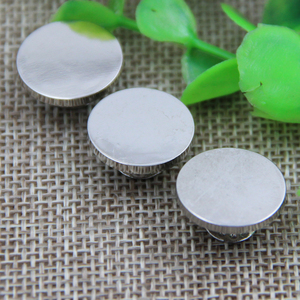 Bán Buôn Kim Loại Hợp Kim <span class=keywords><strong>Flat</strong></span> Top Mens Jeans Nút Màu Đen Bền Vững Nút Quần Áo Với Chân Phong Cách Mạ Kỹ Thuật - Product Image 5