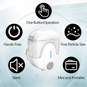 वयस्कों और बच्चों के लिए जाल के साथ पोर्टेबल इलेक्ट्रिक जाल नेबुलाइज़र मशीन के साथ पोर्टेबल इलेक्ट्रिक जाल नेबुलाइजर मशीन - Product Image 5