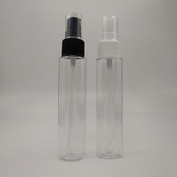 Flacon pulvérisateur fin en plastique PET transparent pour cosmétiques, 10 ml, 20 ml, 30 ml, 50 ml, 100 ml, 200 ml, 300 ml, 500 ml, 4 oz, 6 oz, pour voyage