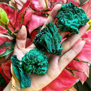 דגימות מינרלים מלכיט סיטונאי דגימות מינרלים טבעיים גביש גלם טבעיים עבור מדיטציה & ריפוי מתנות - Product Image 2