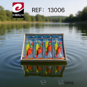 <b>Fishing</b> <b>Float</b> Set 12Pcs Orange Green Buoyant Floating For <b>Fishing</b> - Product Image 3