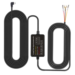 Car step-down power line three-core ACC <b>time</b>-lapse <b>recording</b> dashcam 12V to 5V step-down power line L149 - Product Image 5