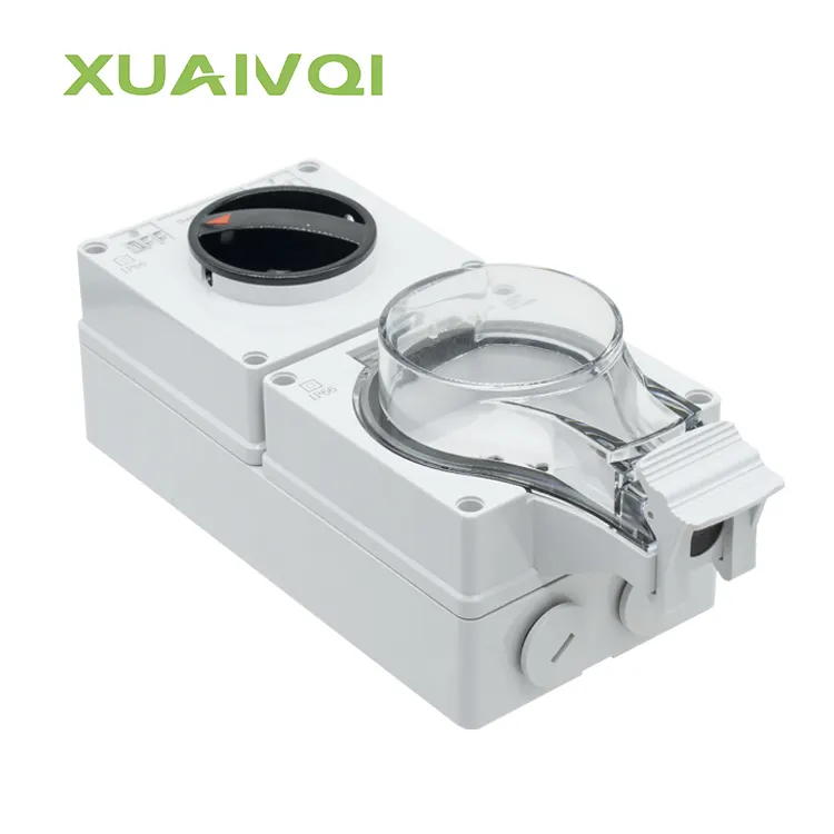 Xuanqi Waterdichte Elektrische Producten Ip66 13a Outdoor Waterdichte Schakelaar Socket