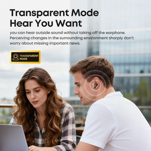 Auricolari Wireless <span class=keywords><strong>Stereo</strong></span> di Alta Qualità con Cancellazione del Rumore ANC 6.0, Cuffie TWS per <span class=keywords><strong>Gaming</strong></span>, Auricolari Bluetooth - Product Image 3