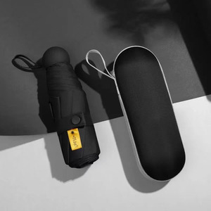 <span class=keywords><strong>Parapluie</strong></span> professionnel en fibre <span class=keywords><strong>de</strong></span> verre, 6 plis, 5 capsules uv pliables, <span class=keywords><strong>mini</strong></span> <span class=keywords><strong>poche</strong></span>, personnalisé, imprimé - Product Image 2