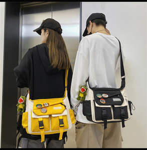 Hot Selling Men's Trendy <b>Crossbody</b> <b>Bag</b> Large Capacity Autumn Winter New Casual Messenger <b>Bag</b> Versatile Small <b>Bag</b> - Product Image 2