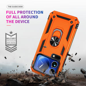 Чехол для телефона Xiaomi 17 Pro Max 15 Ultra 14T Pro 15S Pro с магнитным кольцом-подставкой и металлическим кольцом-держателем, жесткий чехол - Product Image 5