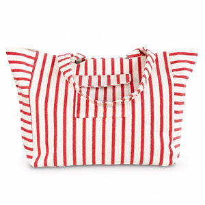 Fashion Eco-Friendly Wholesale Personalized Striped Large Capacity Shopping Storage Outdoor Travel Beach Tote Bag Girls - Product Image 5