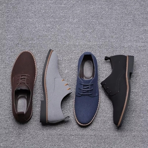 Chaussures habillées d'automne pour hommes, de haute qualité, à bout fermé et à lacets, pour le bureau, la carrière et les mariages, collection 2024, fabriquées en Chine - Product Image 4