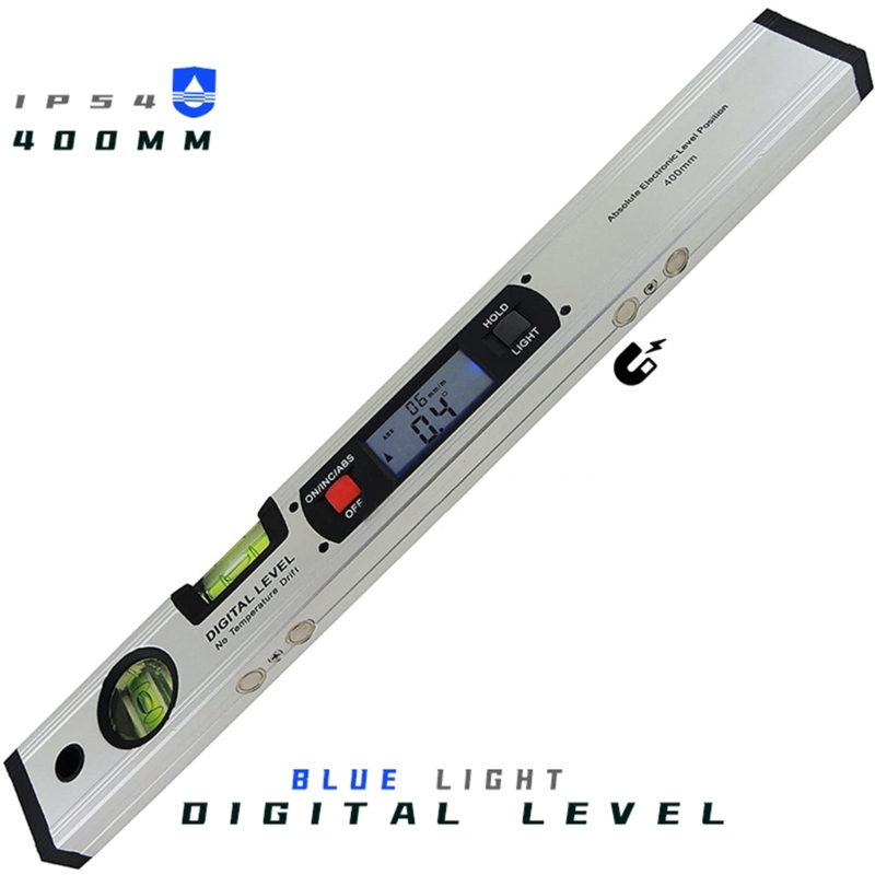 Digitaler Winkelmesser 4-seitig Magnetisch - ±0,2° Präzision USB-ladbar