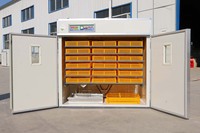 Incubateur automatique 1500 œufs poulet canard volaille caille setter éclosoir