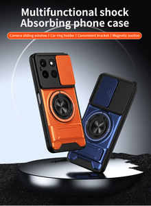 Nueva <span class=keywords><strong>Funda</strong></span> Protectora Antigolpes para Teléfono <span class=keywords><strong>OPPO</strong></span> A6 PRO 4G/<span class=keywords><strong>5G</strong></span>, PC+TPU, con Ventana Deslizante y Soporte Magnético, para <span class=keywords><strong>Oppo</strong></span> A6X K13 Turbo <span class=keywords><strong>5G</strong></span> F31 <span class=keywords><strong>5G</strong></span> - Product Image 3