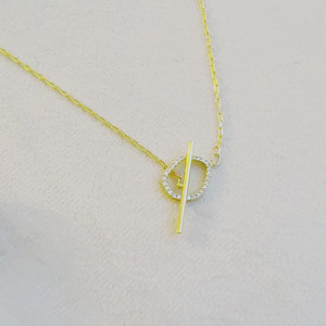 Amelia Dainty <b>Toggle</b> Necklace - Product Image 5