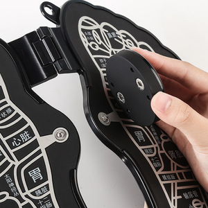 Mini-masseur de pieds rechargeable pour seniors, tapis de massage portable à impulsions avec minuterie et tutoriel intégré pour la relaxation à domicile - Product Image 2