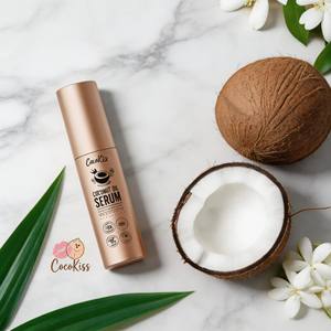 เซรั่มน้ำมันมะพร้าวธรรมชาติ CocoKiss สำหรับบำรุงผมและผิว ช่วยฟื้นฟูและเพิ่มความชุ่มชื้น ใช้ได้หลากหลาย ผลิตภัณฑ์ความงามแบบ Private Label - Product Image 3